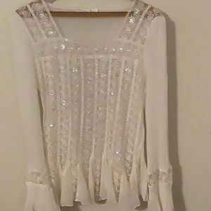 Pretty Angel brand dressy blouse new like